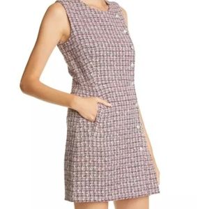 Veronica Beard Purple tweed dress